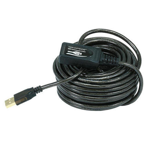 6149 32FT USB 2.0 A-Male to A-Female Active Extension / Repeater Cable Monoprice