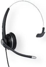 A100M Headset Wideband Binaural Headset Snom VTech