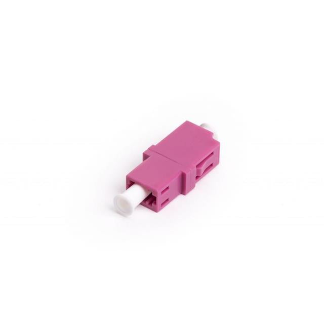 FAD-LC-LC-PC-OM3-2 Fiber Optic Adapters LC-LC -Simplex PC OM3 Plastic Housing (Pkg 2)
