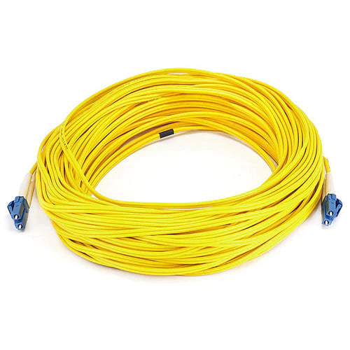 GD-FIB-1128 LC/LC SM 2.0mm - 10M PVC Duplex Yellow Fiber Patch Cord