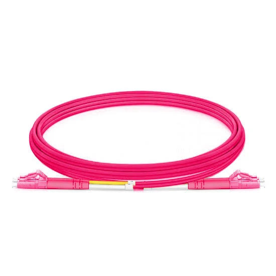 GD-FIB-1130 OM4 LC-LC 0.5M Pink Fiber Patch Cord
