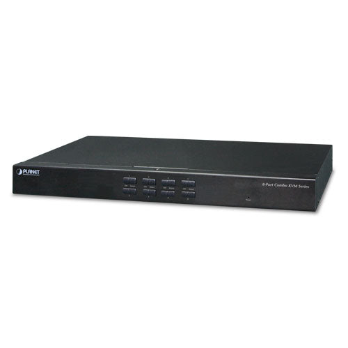 IKVM-210-08    8-Port Combo IP KVM Switch -  Planet