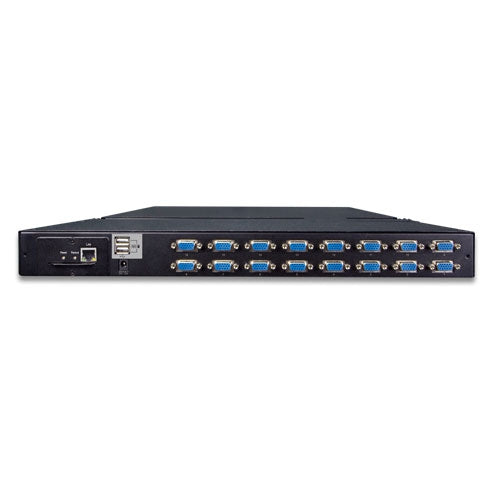 IKVM-210-16M 17" 16-Port Combo VGA LCD IP KVM Switch - -