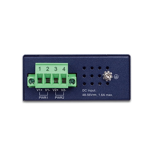 IPOE-260 Industrial 2-port 10/100/1000T 802.3at PoE+ Injector (-40~75 degrees C)