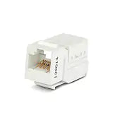 KJNE-8P8C-C6-90-YL Cat6 Keystone Jack RJ45 110 IDC for Termination with NE-TOOL Yellow Single