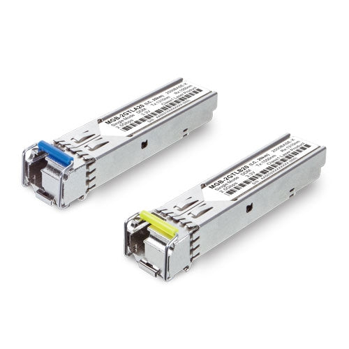 MGB-2GLB20   2.5G SFP Transceiver (WDM, TX:1550nm RX:1310nm, DDM) - 20km