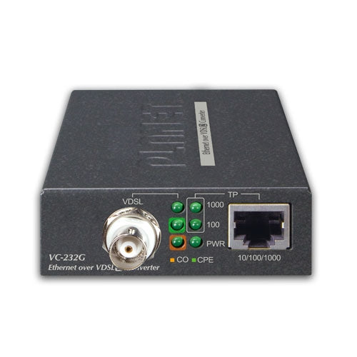 VC-232G 1-Port Gigabit Ethernet over Coaxial Converter - -