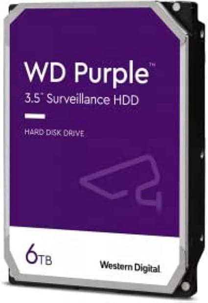 WD63PURZ  6TB Surveillance Internal Hard Drive Western Digital