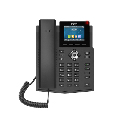 X3SG New Version IP Phones EHD voice EHS wireless headphone, HotSpot, PoE 5V/1A- X3SG - Fanvil