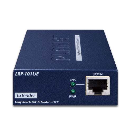 LRP-101U-KIT 1-Port Long Reach PoE over UTP Extender Kit (LRP-101UH + LRP-101UE)