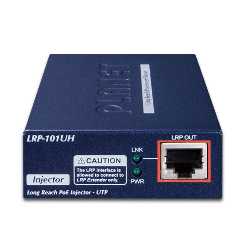 LRP-101U-KIT 1-Port Long Reach PoE over UTP Extender Kit (LRP-101UH + LRP-101UE)