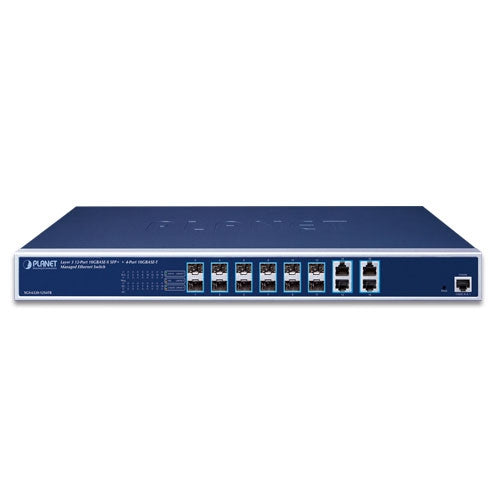 XGS-6320-12X4TR Layer 3 12-Port 10GBASE-X SFP+ + 4-Port 10GBASE-T Managed Ethernet Switch