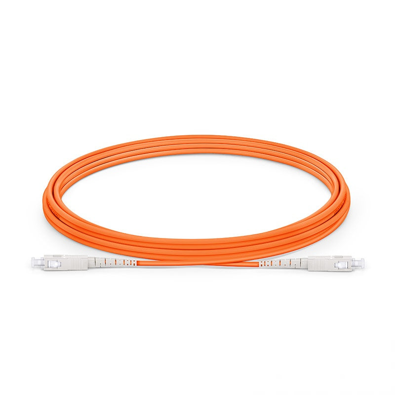 GD-FIB-1018 SC/SC OM1 MM 3.0mm - 2M PVC/LSZH Orange Fiber Patch Cord