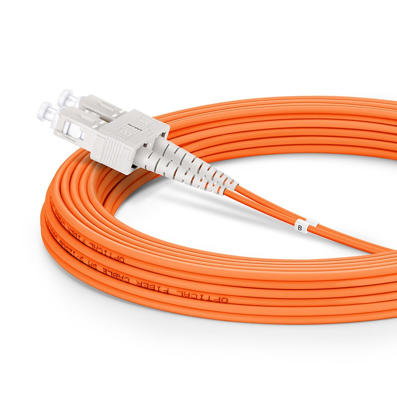 GD-FIB-1107 OM2 SC/SC 3.0mm - 100 feet PVC Orange Fiber Patch Cord