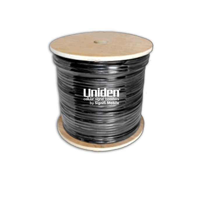 UNI-114  U400 Ultra Low Loss Cable 500 feet (153m) - Uniden